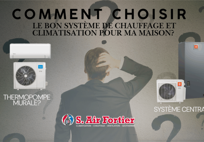 Choisir entre thermopompe murale ou un système central