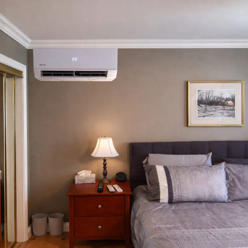 Installation d'une thermopompe multizone