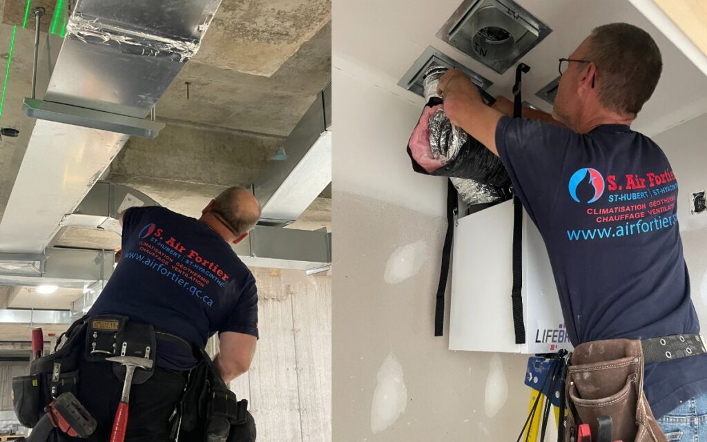 projet commercial ventilation