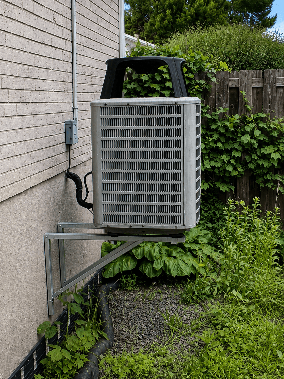 climatiseur central à remplacer