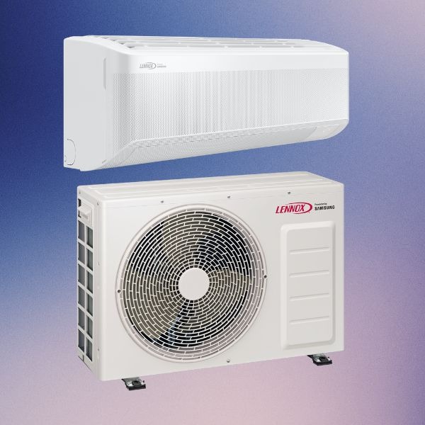 Thermopompe murale Lennox avec unité extérieure