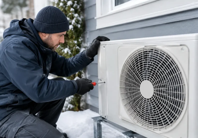 Entretien thermopompe avant hiver en 8 étapes
