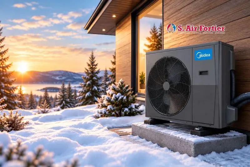 Thermopompe adaptée au climat québécois
